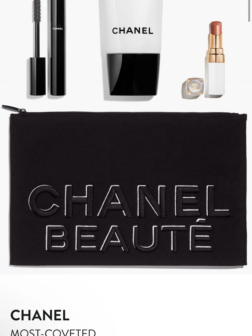 CHANEL cosmetic pouch